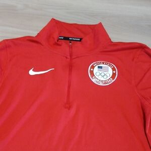 Nike Red Olympic Team Pullover